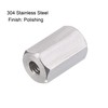 sourcing map M3 x 0.5-Pitch 10mm Length 304 Stainless Steel