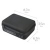 co2CREA Hard Travel Carry Bag for Brother PT-P710BT Label Printer,