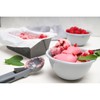 FACKELMANN Ice Cream Scoop, Plastic, with Easy Release Ice Ball