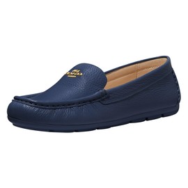 COACH Women's Flats Marley Driver, Color True Navy, Size 7