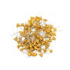 Innfeeltech 100pcs 50V 1nF Monolithic Ceramic Capacitor Yellow Electronic Accessories