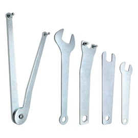 LDEXIN 5 Pack Angle Grinder Spanner Wrench Kit, Lock Nut Wrench, Angle Grinder Wrench Pin Pliers for Dewalt Makita Milwaukee