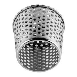 Laroal 3.5 Inch Gutter Downpipe Protector, 9 cm Stainless Steel Filter, Gutter Downpipe Protector to Prevent Blockages, Leaves and Snakes, Keep Mice and Birds Away from the House