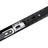 GLE2016 2 Sections Metal Drawer Slide Rail Tracks Ball Bearing