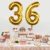 Xihuimay Number 36 Balloons - 40 inch Digital Birthday Balloons,