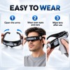 Polarized Shield Sunglasses for Outdoor Wear – Futuristic Rectangle Black