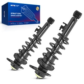 KAX Rear Quick Struts for Cooper 2002 2003 2004 2005 2006 2007 2008 Rear Shocks Complete Struts Assembly with Coil Spring Set of 2, Replace 171112L 171112R