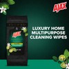 Ajax Luxury Home Multipurpose Cleaning Wipes Exotic Bergamot & Vanilla