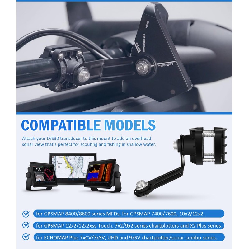 USSKYBOY 010-12970-00 Perspective Mode Transducer Mount fits for Panoptix Livescope