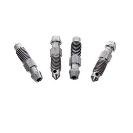 M7 X 1 30.5mm Stainless Steel Brake Bleed Screws Nipples (4)
