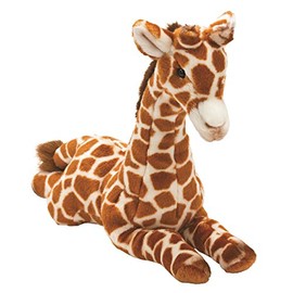 Suki Gifts Yomiko Classics Jungle and Wildlife Lying Giraffe (Medium, Brown)