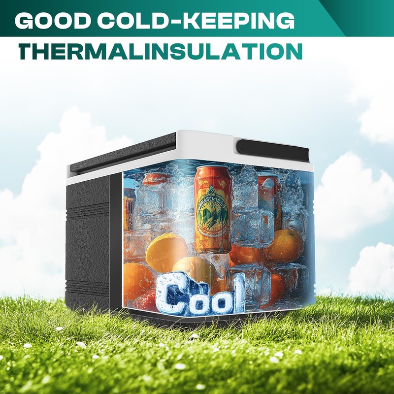 Drive-up Golf Cart Cooler and Mounting Bracket Kit for EZGO