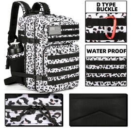 KXBUNQD Military 45L Tactical Assault Backpack 3 day assault pack with Molle Waterproof backpack Rucksack for Tactical Backpacks