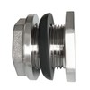 Fitvell 304 Stainless Steel Bulkhead Water Tank Fitting 1" Female