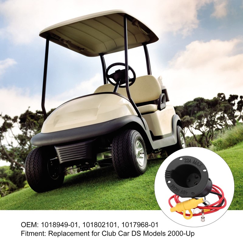 Charging Socket DC 48 Volt Car Powerdrive Charger Fuse Socket