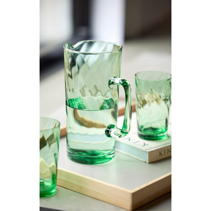Lyngby Glas Vienna Highball 45 cl Pack of 4 Green