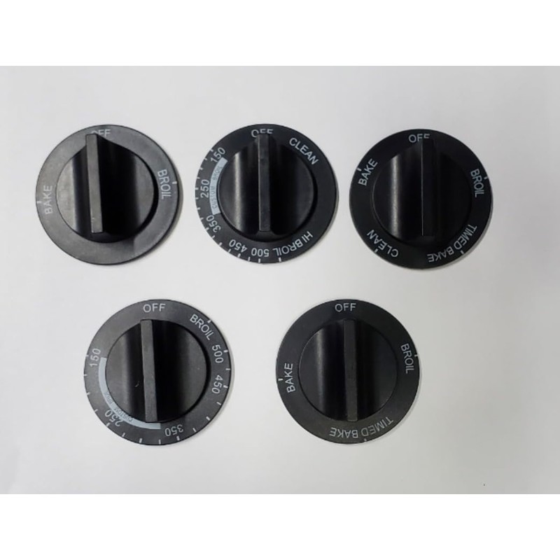 814362 For Whirlpool Electric Range Burner Oven Knobs AP3139541 PS389194
