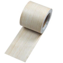 Giftmeet Wood Grain Tape, 2 inch X 32 ft Adhesive Tape for Furniture, 1 Roll Beige Decorative Duct Tape Wood Repair Tape for Doors, Floors, Window, Tables, Chairs, Baseboard, Cabinet, Kitchen