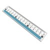 Nakatoshi Sangyo Nakatoshi 434-SR Anti-Slip Ruler, 5.9 inches (15 cm),