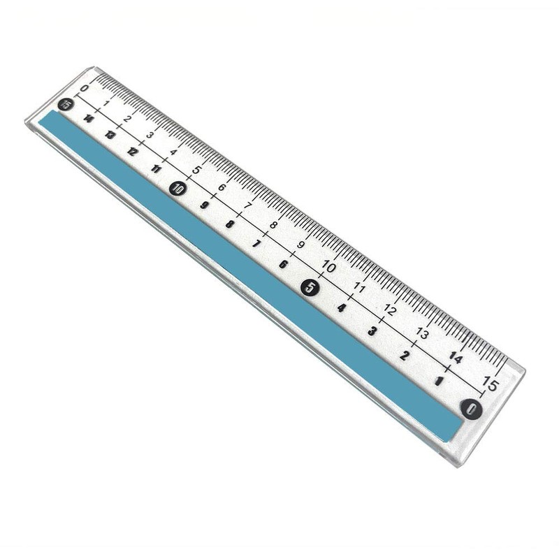 Nakatoshi Sangyo Nakatoshi 434-SR Anti-Slip Ruler, 5.9 inches (15 cm),