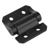 Torsion Hinge Adjustable Black Zinc Alloy Steel Electroplated for Industrial