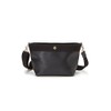 Topkapi Ripple Shoulder Bag, Slim, Mini Shoulder Bag, Black