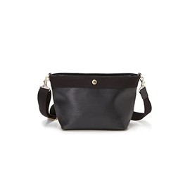 Topkapi Ripple Shoulder Bag, Slim, Mini Shoulder Bag, Black