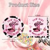 Western Cowgirl Party Supplies, 20 Pcs Plates and 20 Pcs
