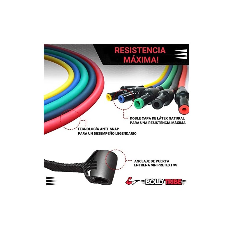 BOLD TRIBE Tribe Pack 14 y 19 Pzas Ligas De