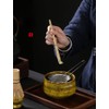 Tea Ceremony, Matcha Bowl, Stylish, Blue Glaze, Kyoto Ware Traditional