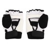 1 Pair Taekwondo Gloves Breathable Elastic Half Finger Kickboxing Boxing