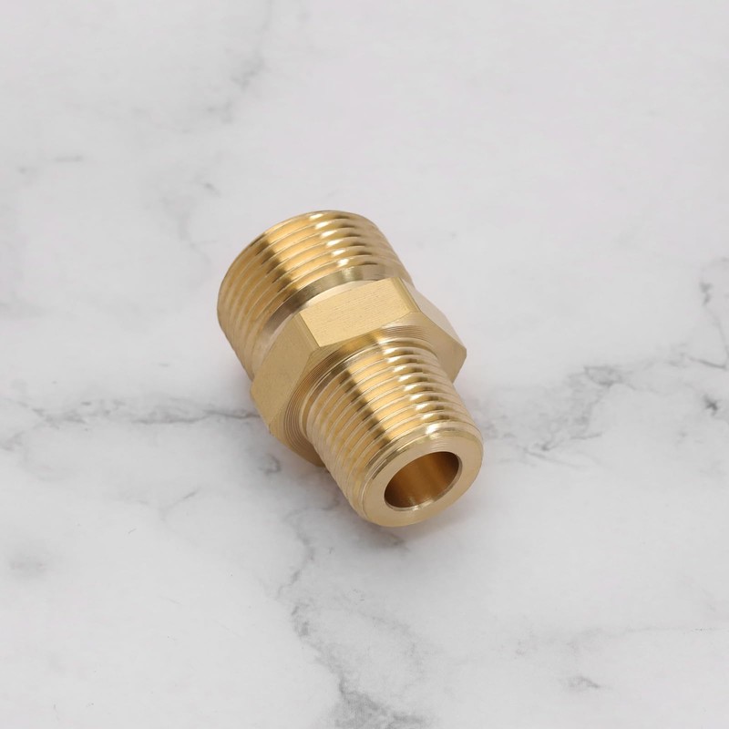 VGOL Brass Pressure Washer Coupler 3/8 Inch NPT Male to
