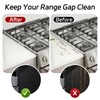 Stainless Steel Stove Counter Gap Cover (2 Pack), Oven Gap
