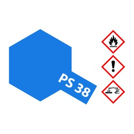TAMIYA Polycarbonate Paint PS-38 Translucent Blue