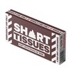 Wank/Shart/Vomit Tissues with Box Joke Gag Funny + Biohazard Bag