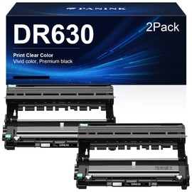 PANINK Compatible Drum Unit Replacement for Brother DR-630 DR 630 DR630 Drum Unit Compatible with DCP-L2520DW DCP-L2540DW HL-L2300D HL-L2305W HL-L2320D HL-L2340DW HL-L2680W Printer - 2 Pack