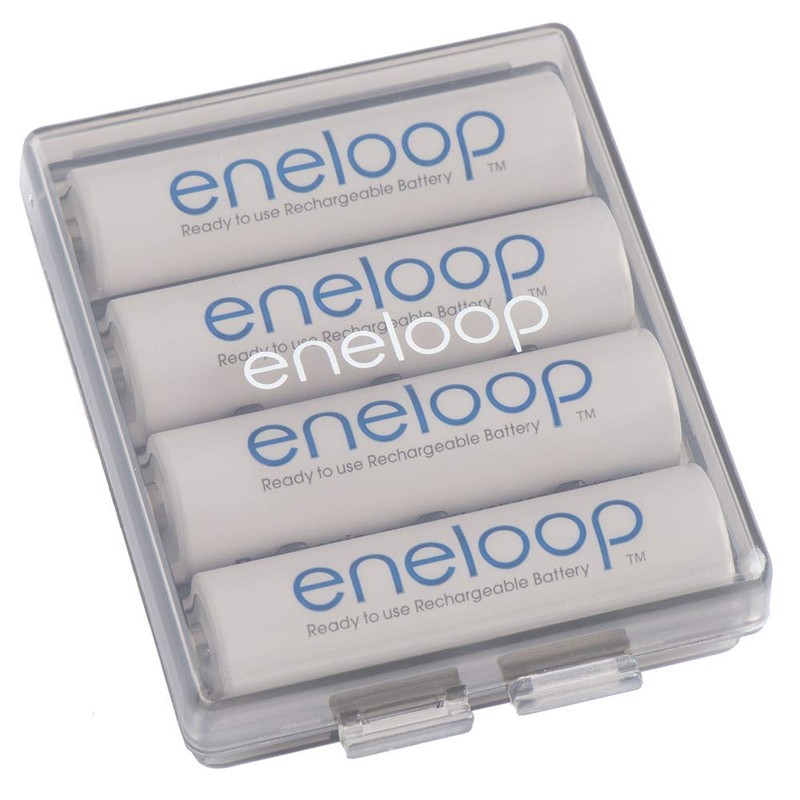 Eneloop Panasonic BQ-CASEK2SA pro Battery Storage Cases with 4AA or