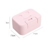 Travel Soap Box Soap Container with Lid Plastic Portable Soap