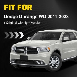For Dodge Durango WD 2011-2023 Mirror LED Turn Signal Light Yellow Amber Dynamic