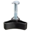 Plastic Handle Knob Nut Screw Bolt, Triangle Knob Handle Bolt