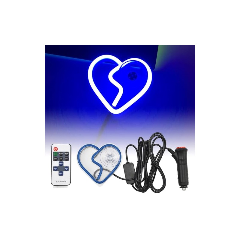 Blueshyhall Car LED Ambient Light, Triangle or Back Window Light,
