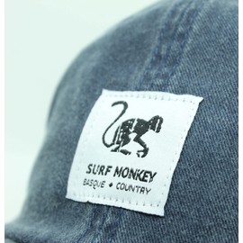 DRESSED IN MUSIC PLAY WITH ME Adjustable Canvas Trucker Cap - One Size Fits All - 100% Cotton - Men's/Women's Caps Surf Monkey®, blue