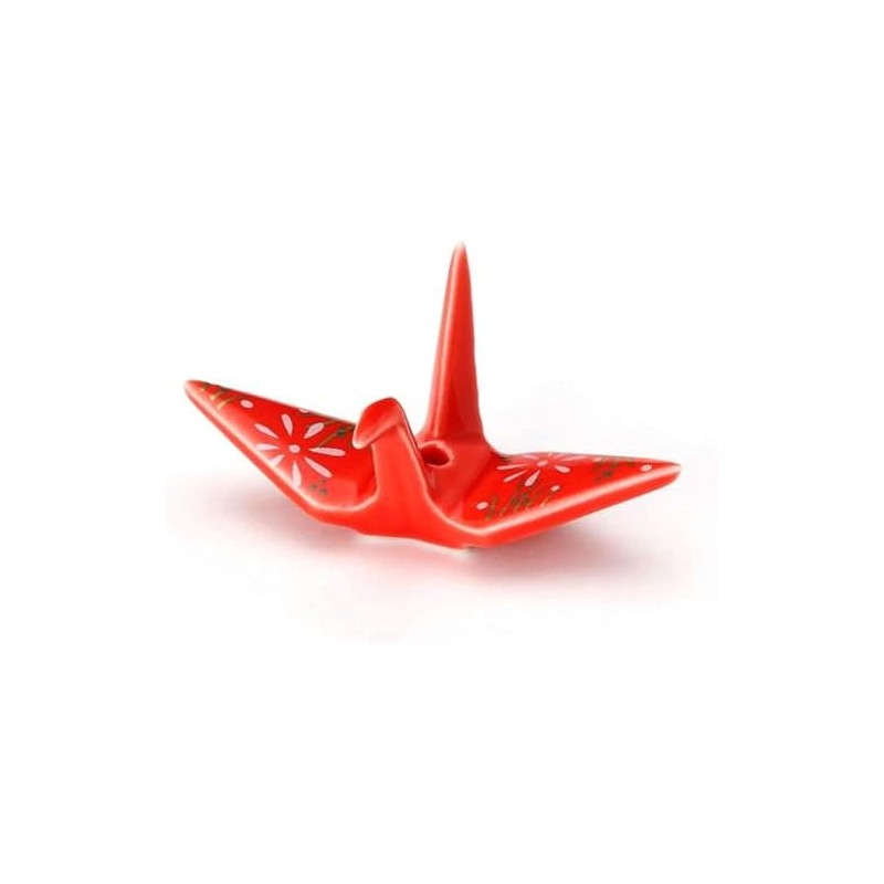 Origami Crane Incense Stick Holder, Made in Japan