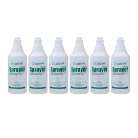 Nanoskin 6-Pack of 32 Oz. HDPE Natural Plastic Spray Bottles with Molded-in Graduations – Durable, Chemical-Resistant, Multi-Purpose, Refillable, and Perfect for Cleaning Solutions and Household Use