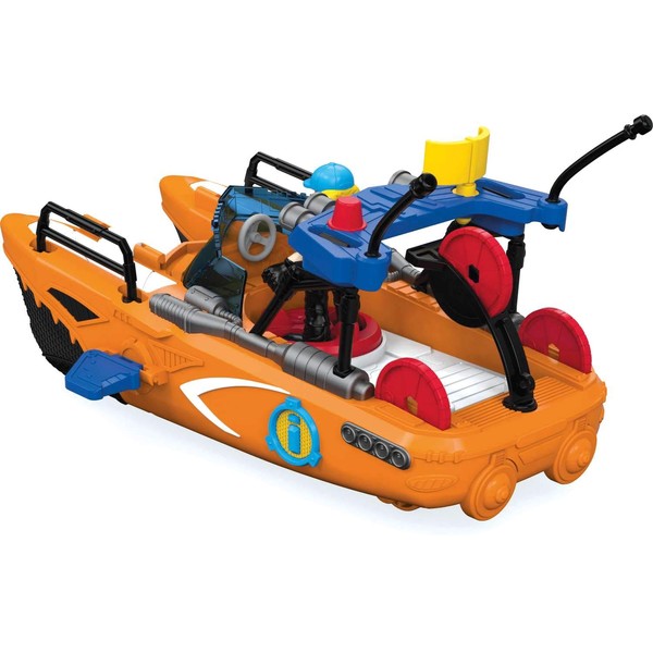 Imaginext Fisher Price DTL95 Turbo Rescue Boat Playset Toy