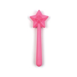 Gift Republic - Zauberstab Puderzucker Streuer | Feines Sieb | Puderzuckerstreuer Rosa zum Backen | Staubzuckerstreuer aus Kunststoff | Icing Sugar Wand | Geschenk für Weihnachten, Geburtstag, Party