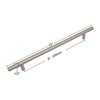 GlideRite Hardware 5012-228-SS-10 9 inch Cc Stainless Steel 12 inch
