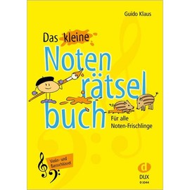 Das kleine Notenrätselbuch: Violin- und Bassschlüssel