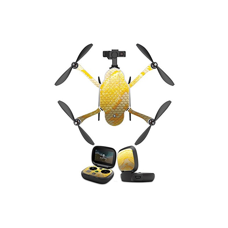 MightySkins Skin Compatible with GoPro Karma Drone Headphones wrap Cover