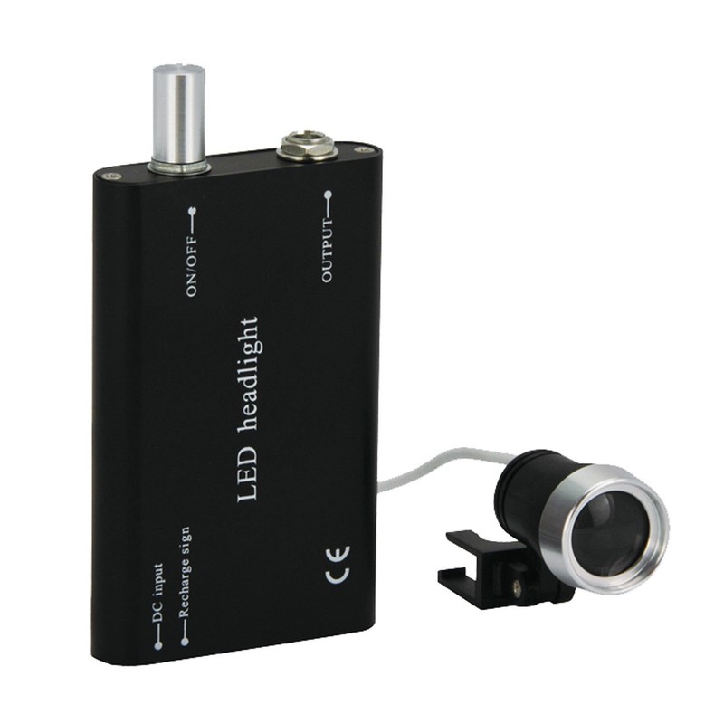 BoNew-Oral 3W LED Head Torch for Surgical Magnifying Glass